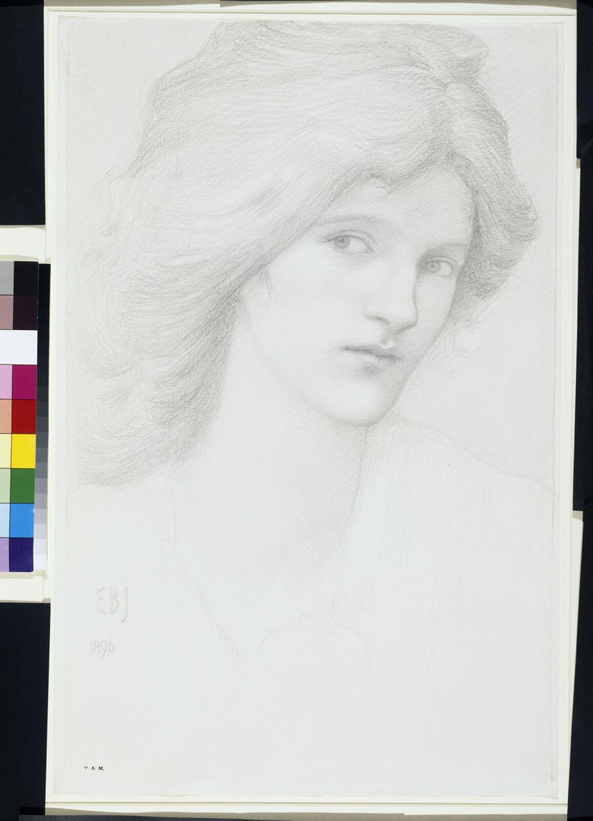Drawing, Edward Coley Burne-Jones, 1896