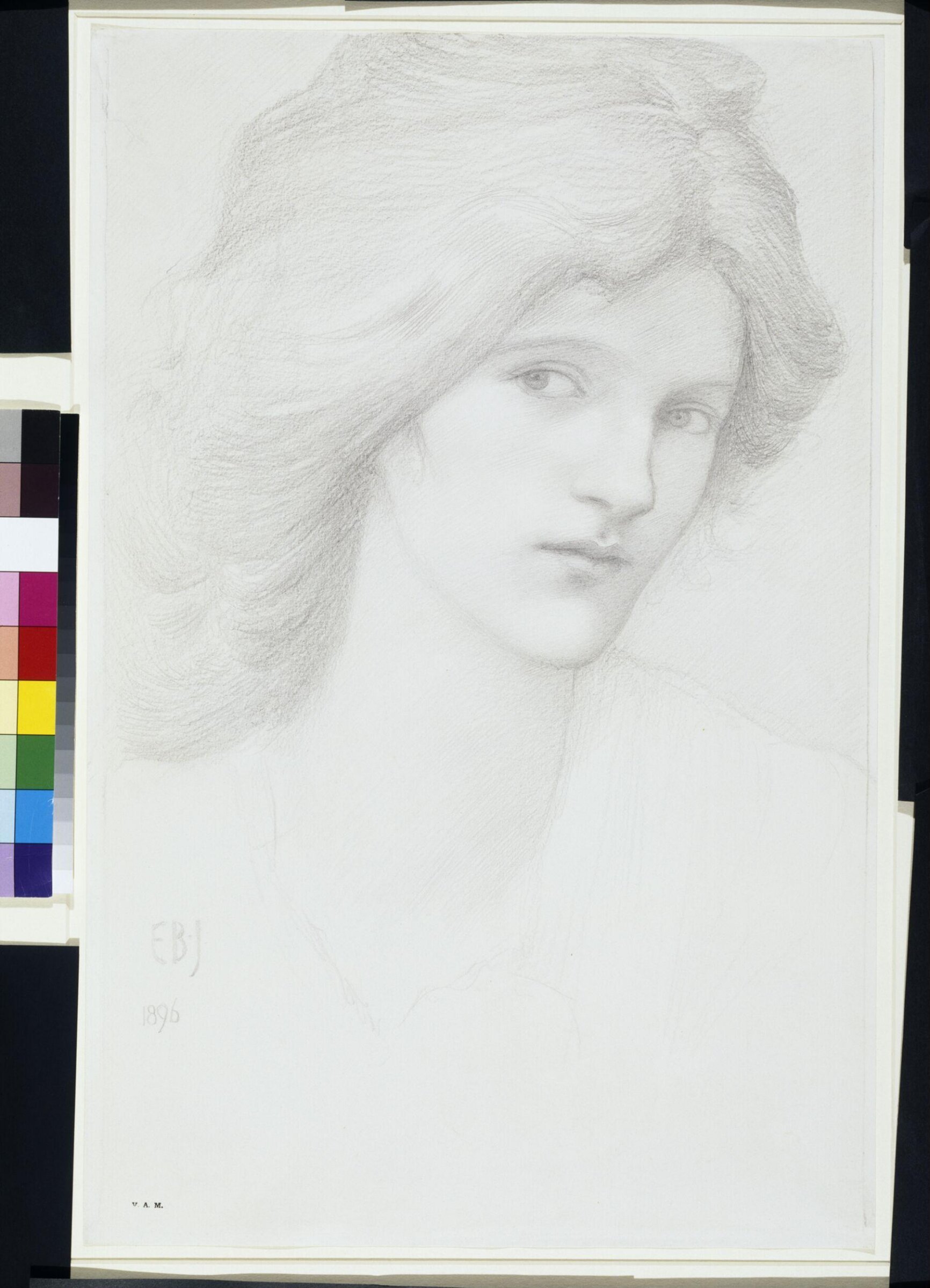 Drawing, Edward Coley Burne-Jones, 1896