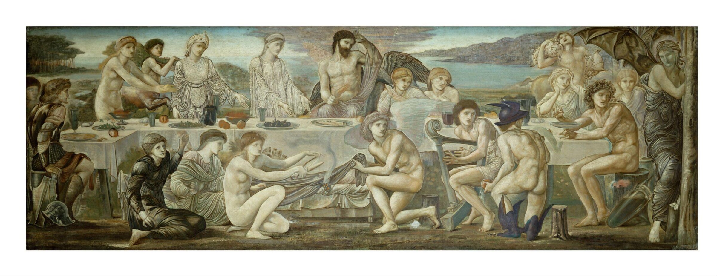 The Feast of Peleus, Edward Coley Burne-Jones, 1881-1898