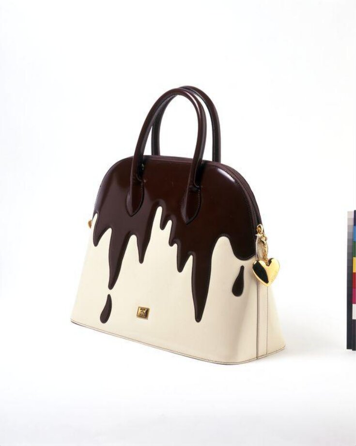 'Fudge The Fashionistas, Let Them Eat Cake' handbag top image