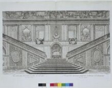 View of the Ambassador's Staircase, Versailles thumbnail 1