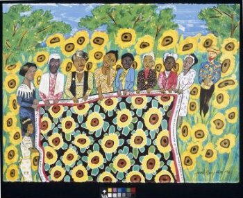 Sunflower Quilting Bee at Arles