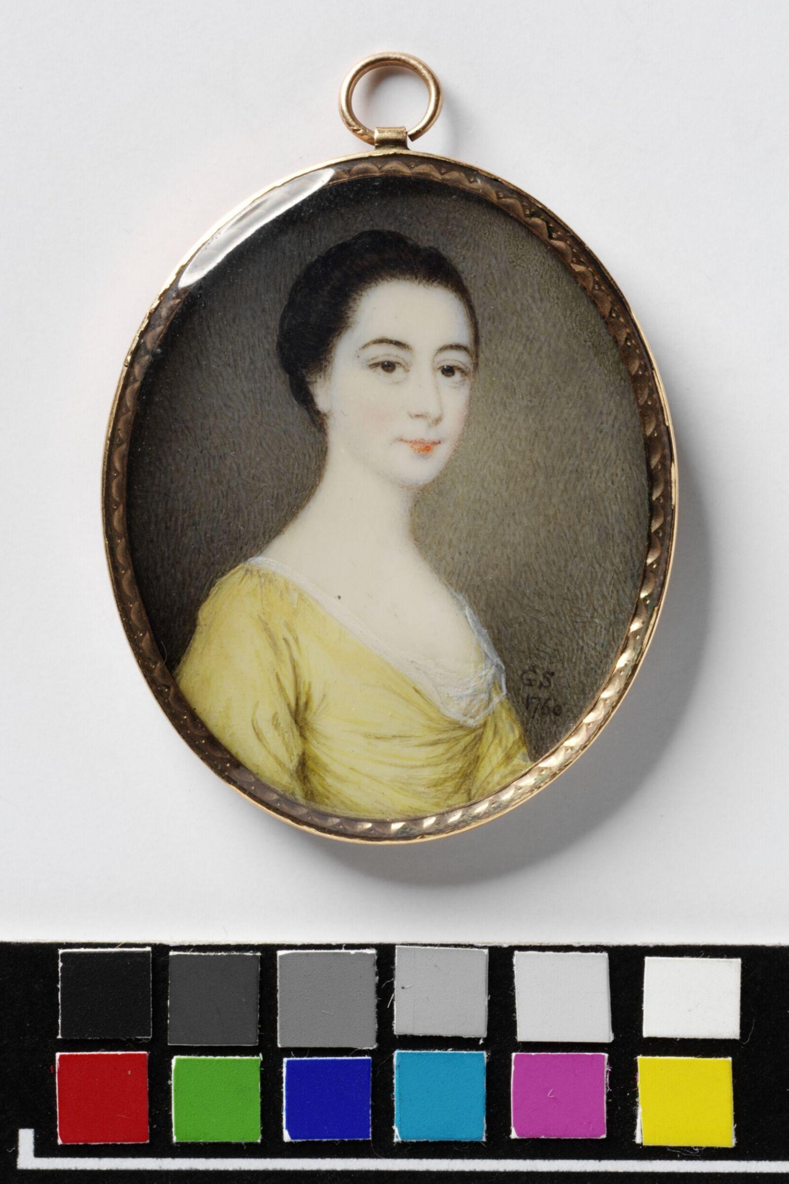 Portrait of an unknown woman, Gervase Spencer, 1760