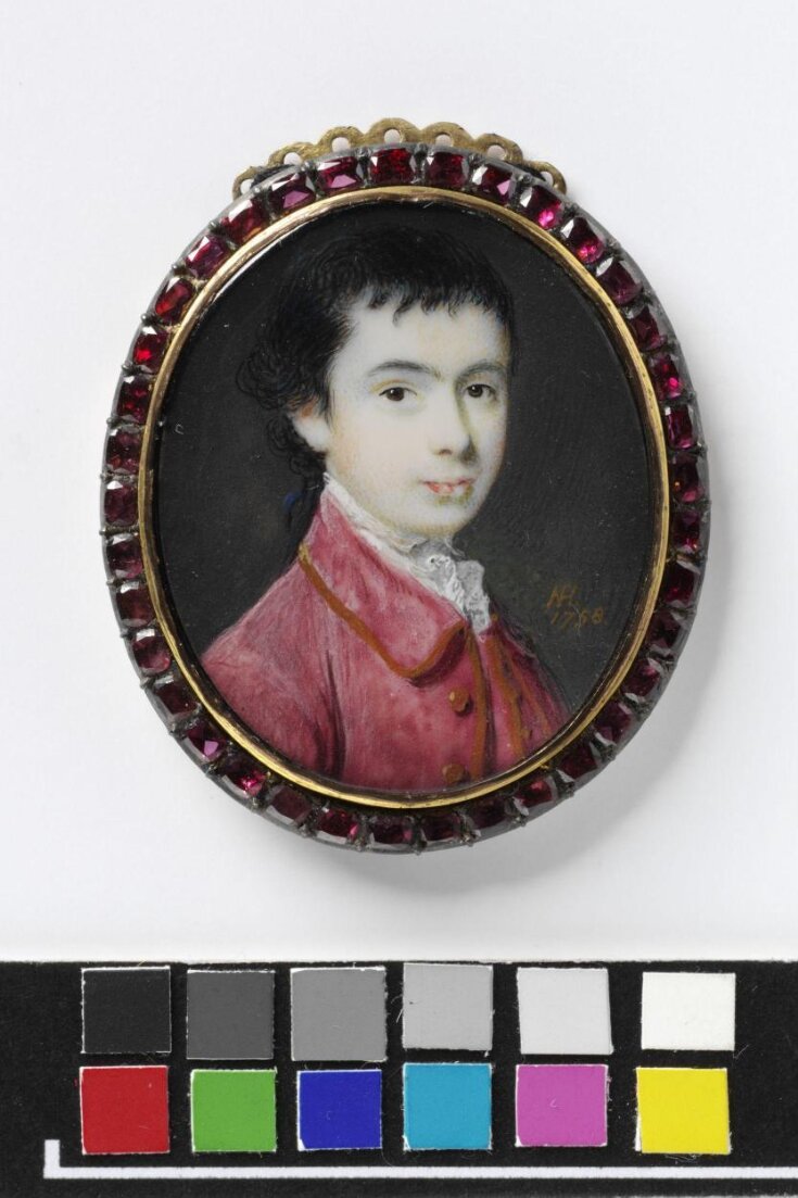 Portrait of Harry Earle, Jr, aged 15 top image