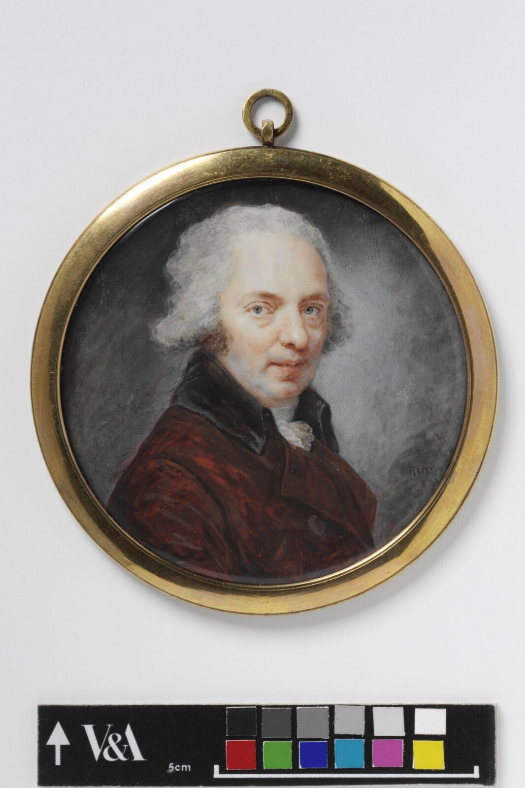 An Unknown man, Augustin Ritt, 1790s
