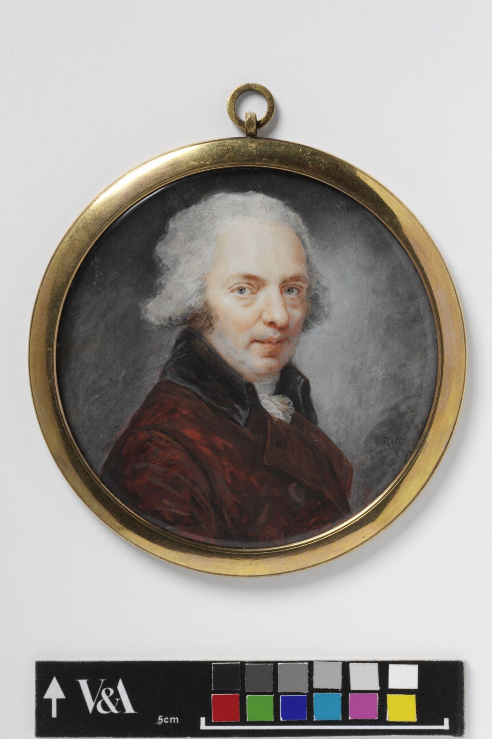 An Unknown man, Augustin Ritt, 1790s