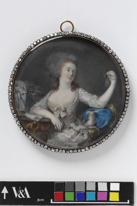 Portrait Miniature of an Unknown Woman