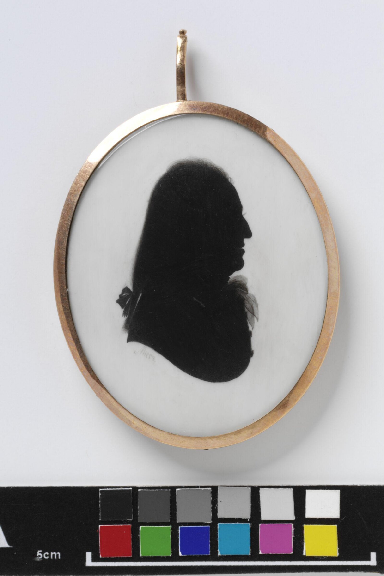 Portrait of an unknown man, John Miers, ca. 1780-1820