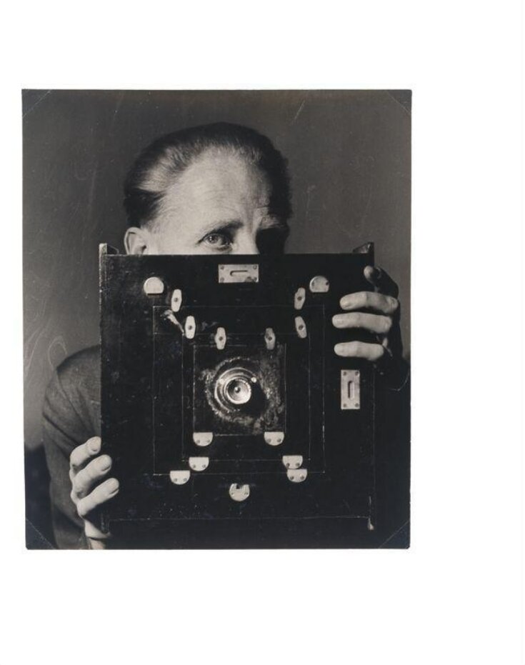 Bill Brandt with his Kodak Wideangle camera top image