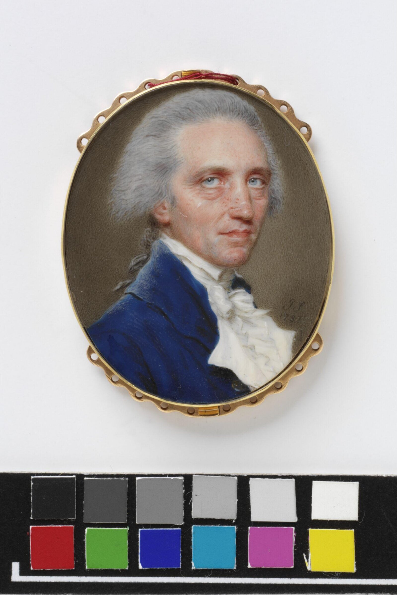 Portrait of a member of the Tayler family, John Smart, 1787
