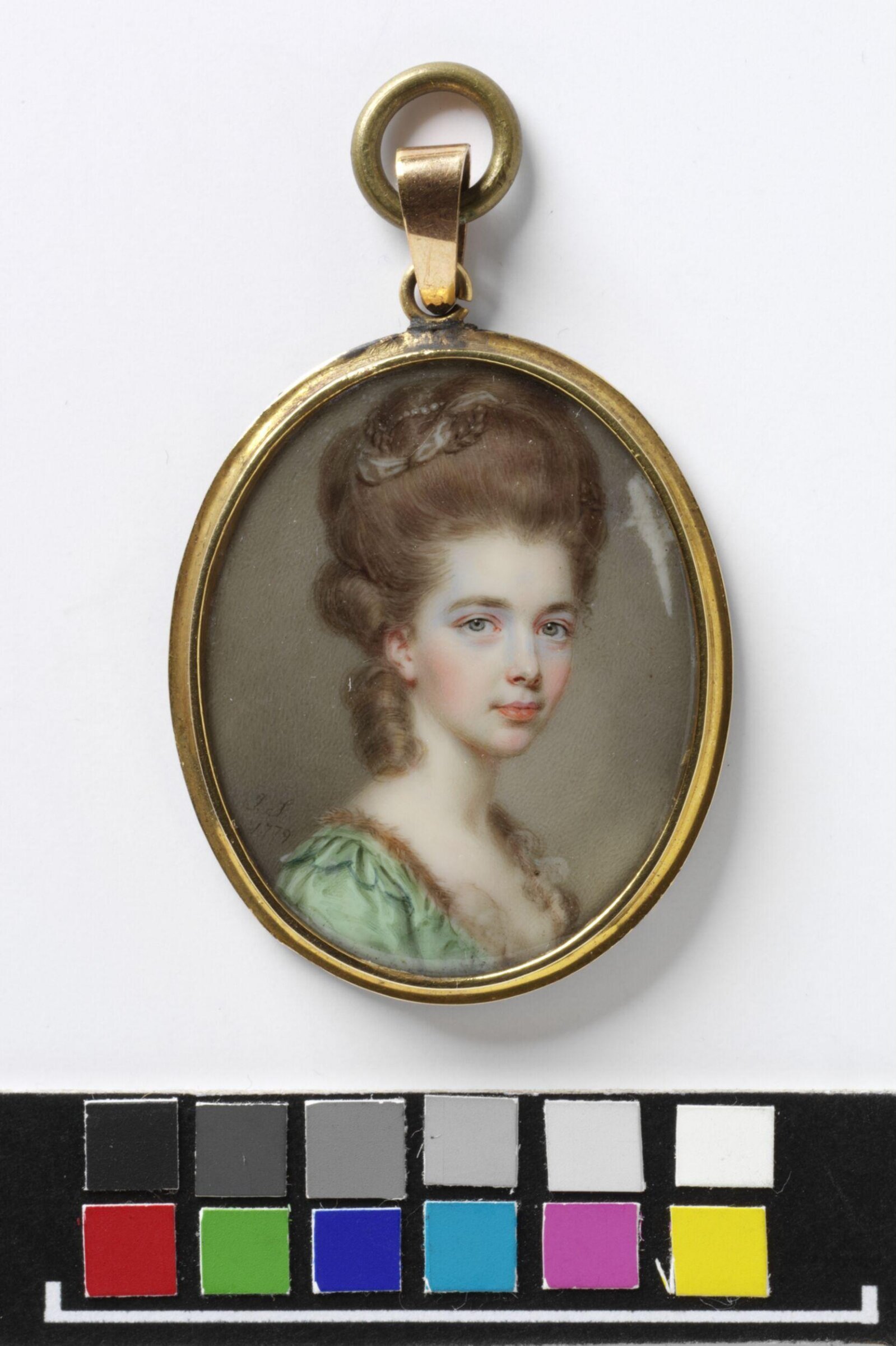 Portrait of an unknown woman, John Smart, 1779