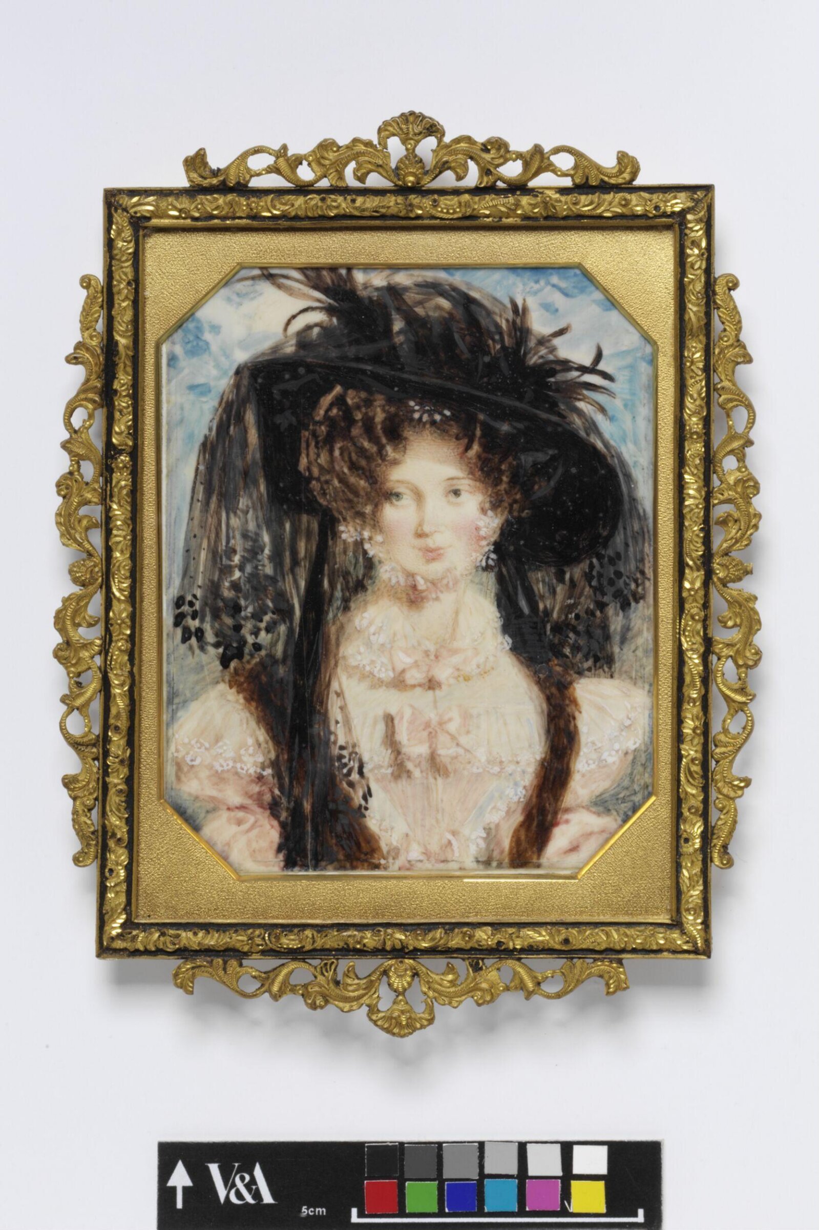 Portrait of Harriet de Wint, wife of Peter de Wint, the landscape painter, Alfred Edward Chalon, ca. 1828-1830