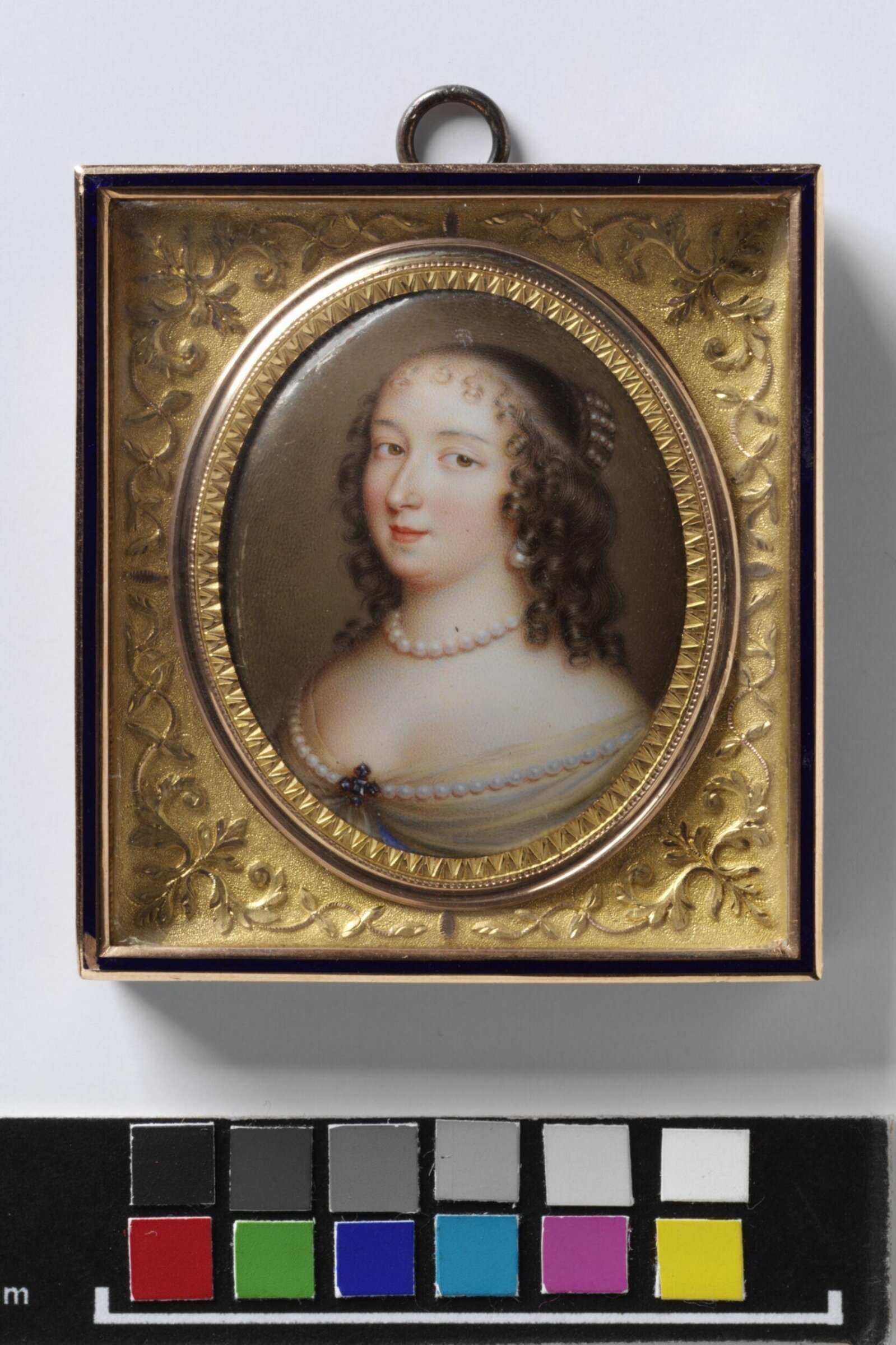 Portrait of Henrietta Maria (1607-1669), Queen of England, Jean Petitot, mid 17th century