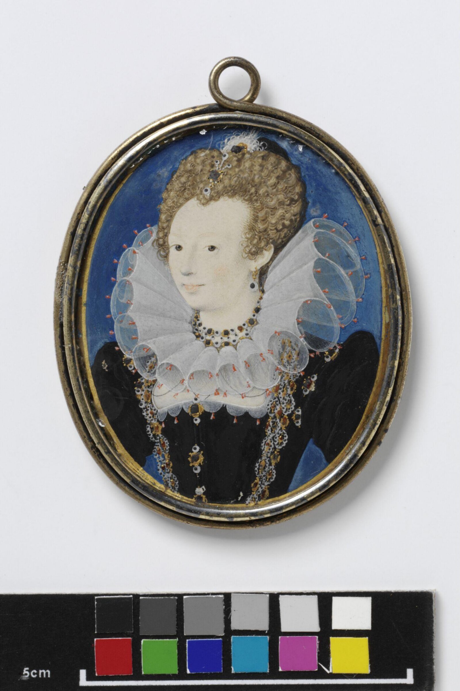 An Unknown Woman, Nicholas Hilliard, 1590-1593