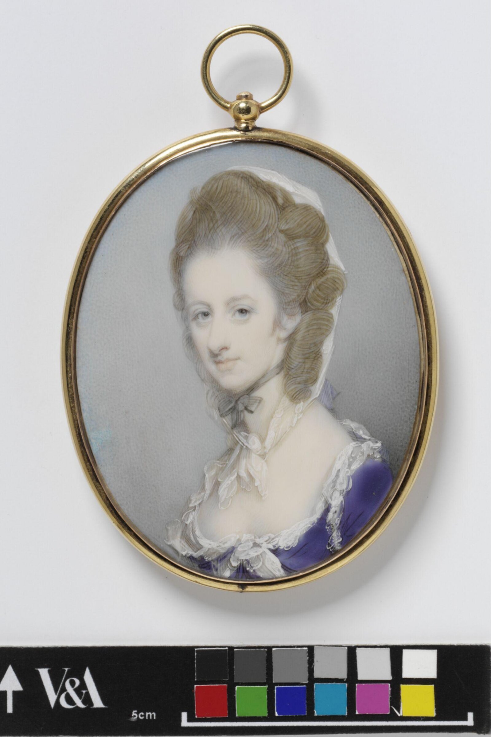 Portrait of an unknown woman, Jeremiah Meyer, ca. 1780