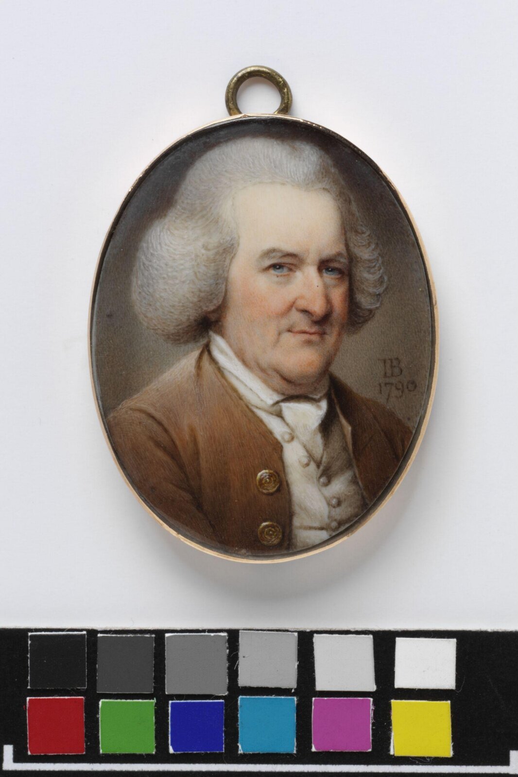 Portrait of an unknown man, John Bogle, 1790