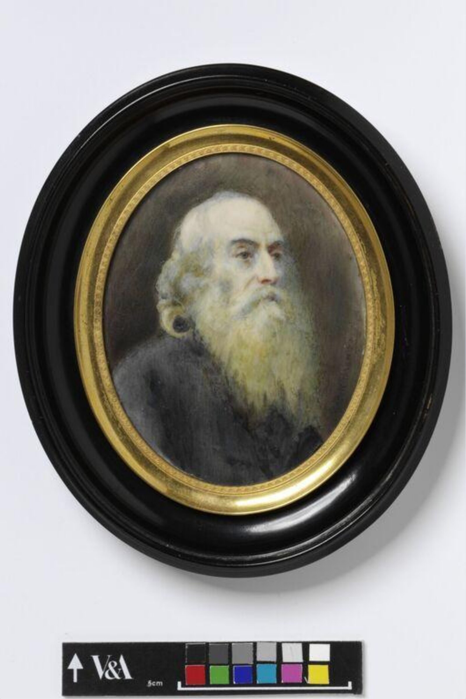 Study of head of old Man, Edith Marian Bursey, ca. 1900