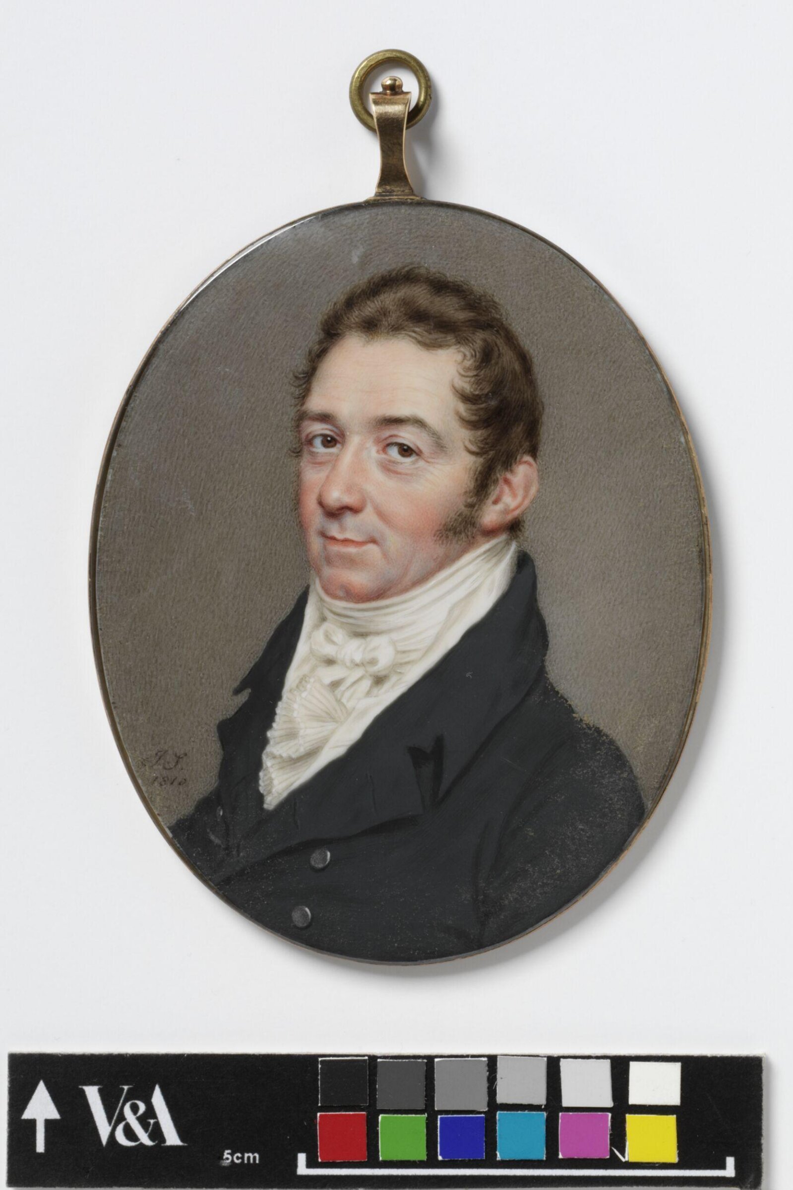 Portrait of Colonel Reynolds, John Smart, 1810