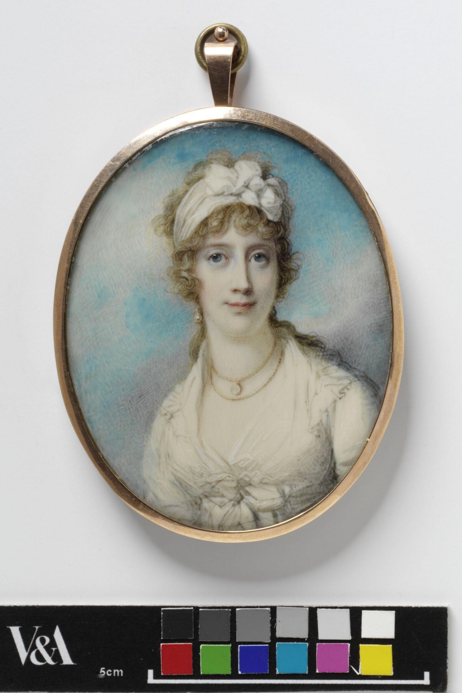 Portrait of an unknown woman, Richard Cosway, 1798