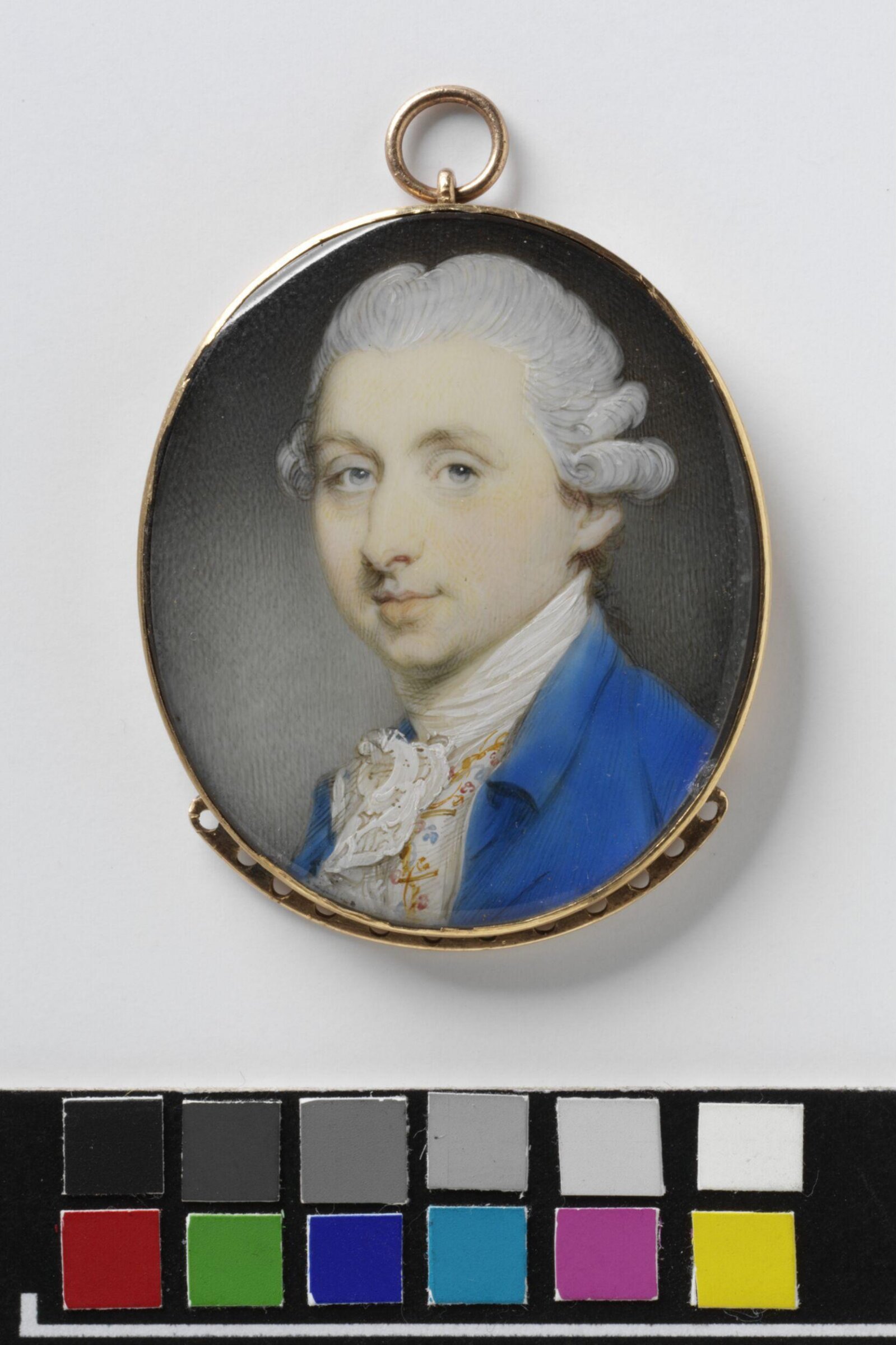 Portrait of an unknown man, Jeremiah Meyer, ca. 1770
