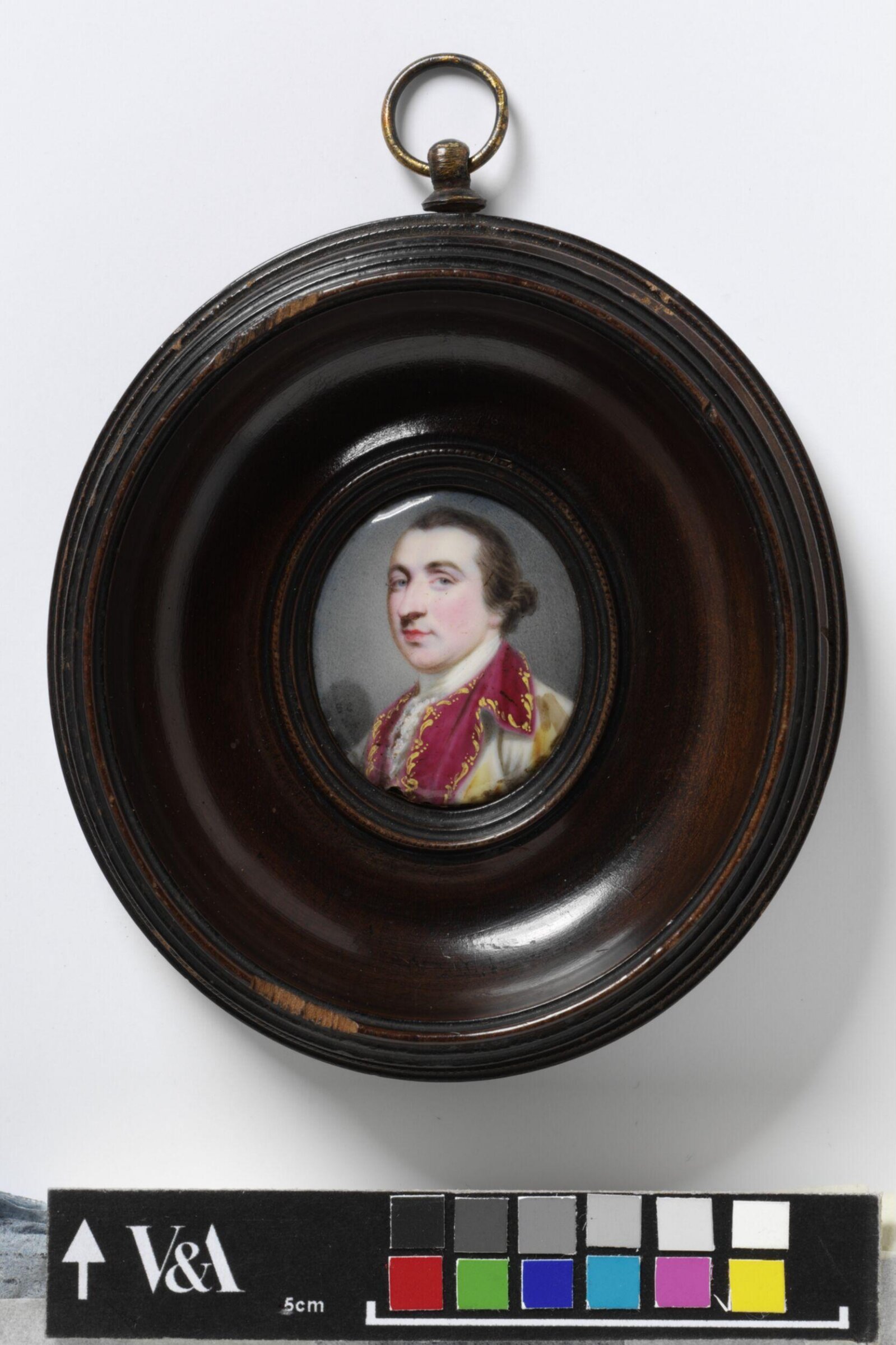 Portrait of an unknown man, Samuel Cotes, 1760s