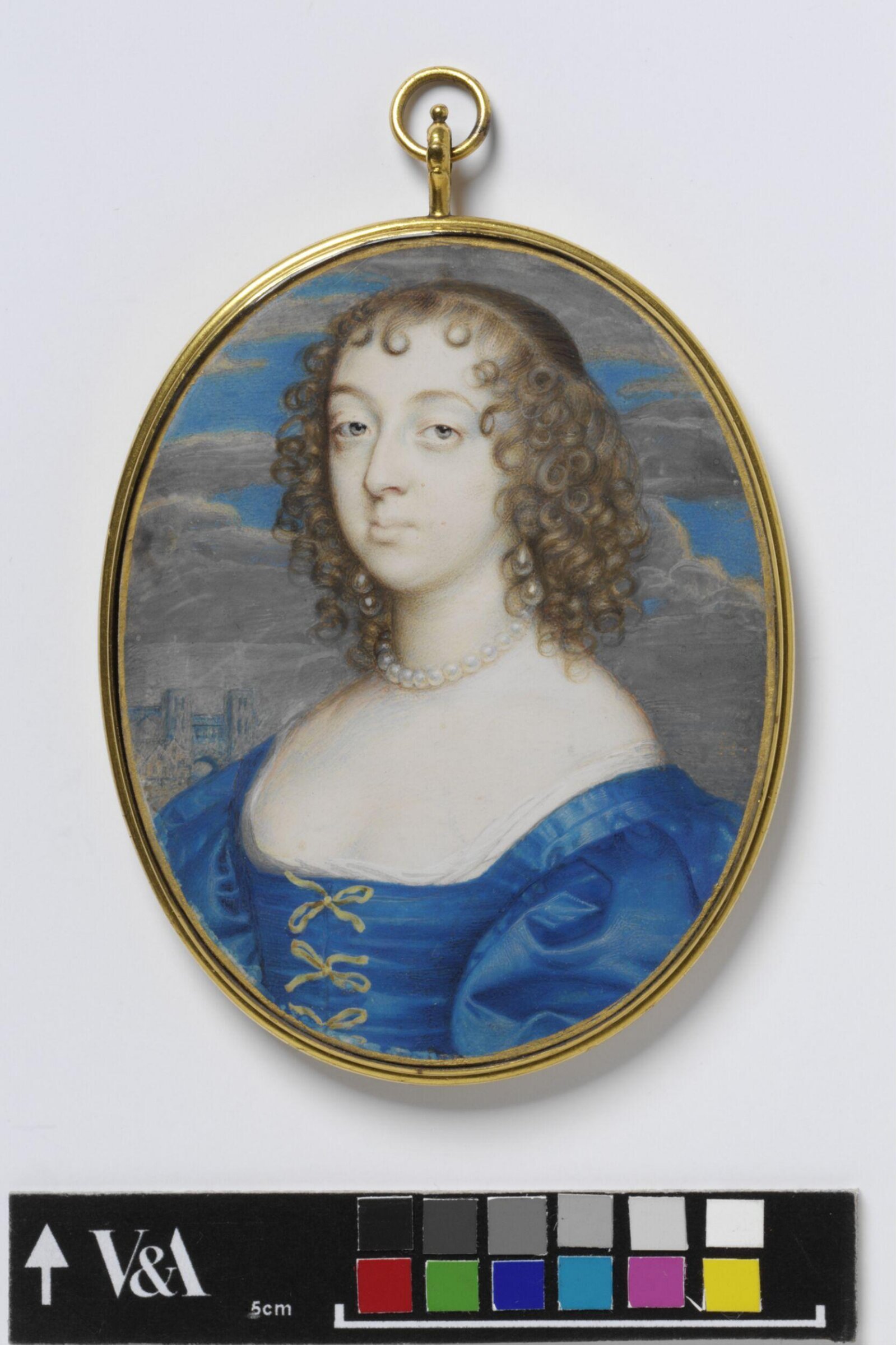 Catherine Howard, Lady d'Aubigny, and later Lady Newburgh, John Hoskins I, 1638-1640