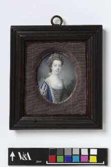 Portrait of Queen Charlotte, after Allan Ramsey thumbnail 1