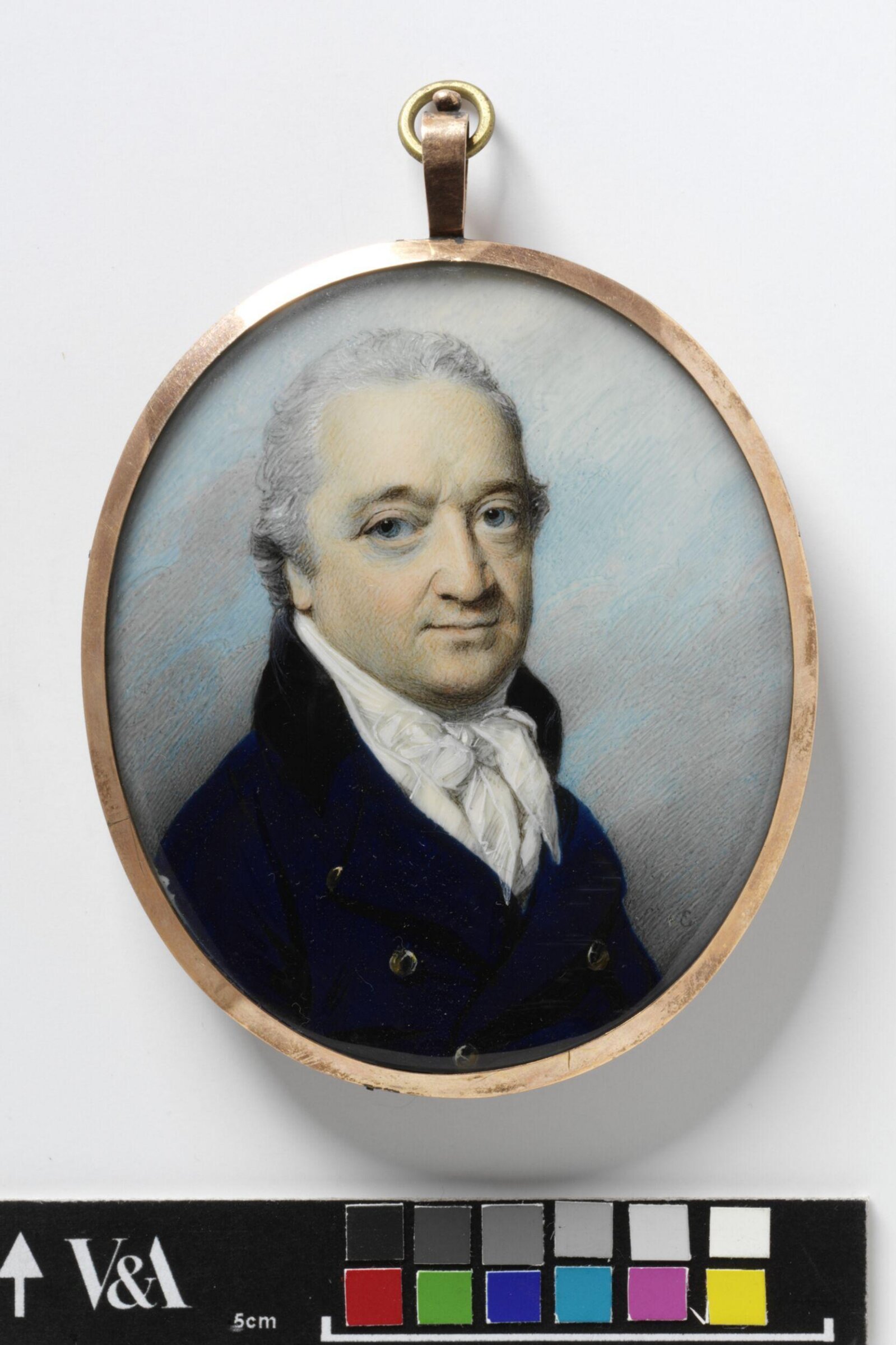 Portrait of an unknown man, George Engleheart, ca. 1770-1829