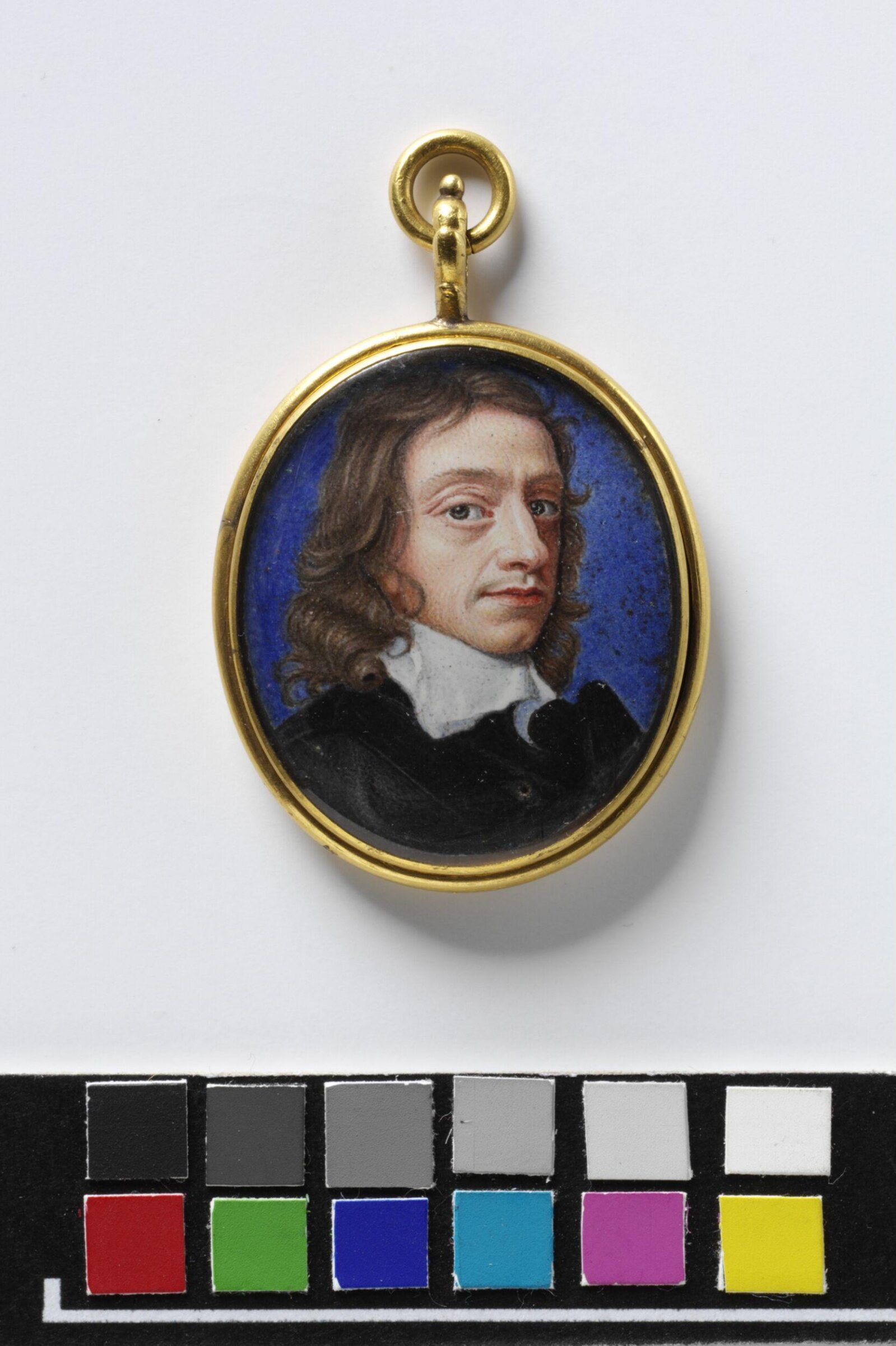 Portrait enamel of a man said to be John Thurloe, Samuel Cooper, ca. 1629-1699