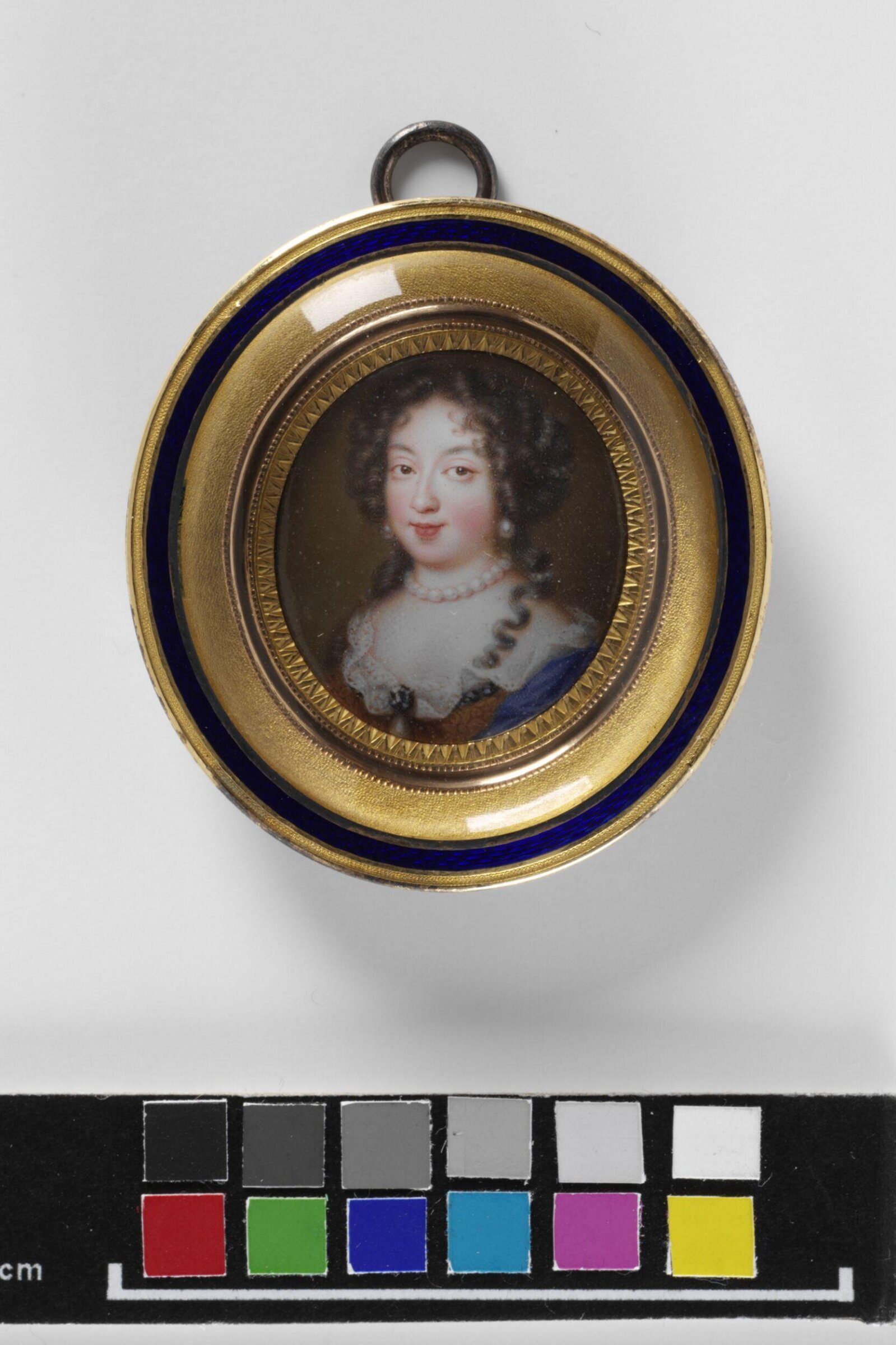 Portrait, probably of Mary-Anne-Christine of Bavaria (1660-1690), wife of Louis de France, the Dauphin, Jean Petitot, 1680s