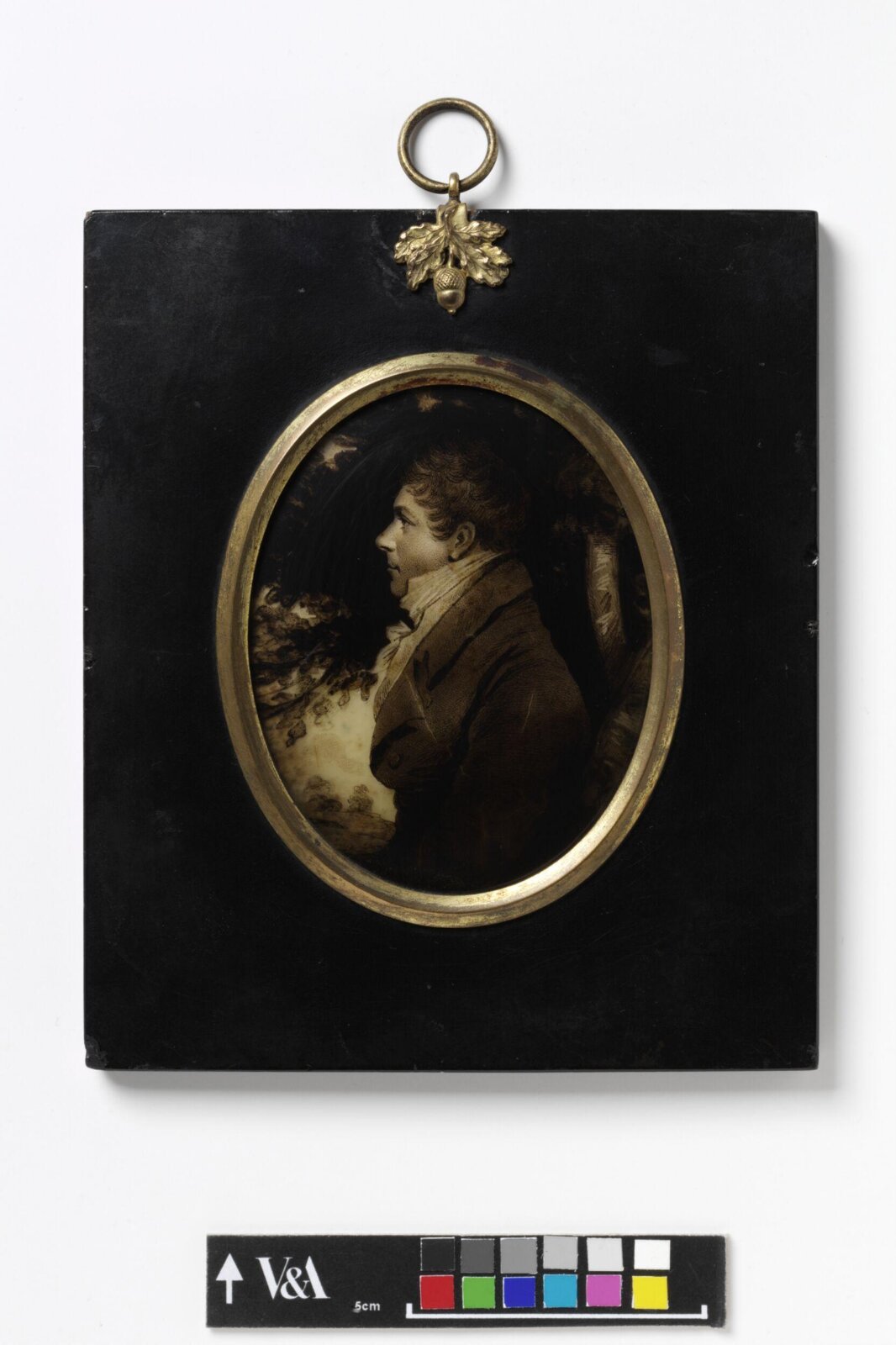 Portrait of an unknown man, Jane Read, ca. 1810
