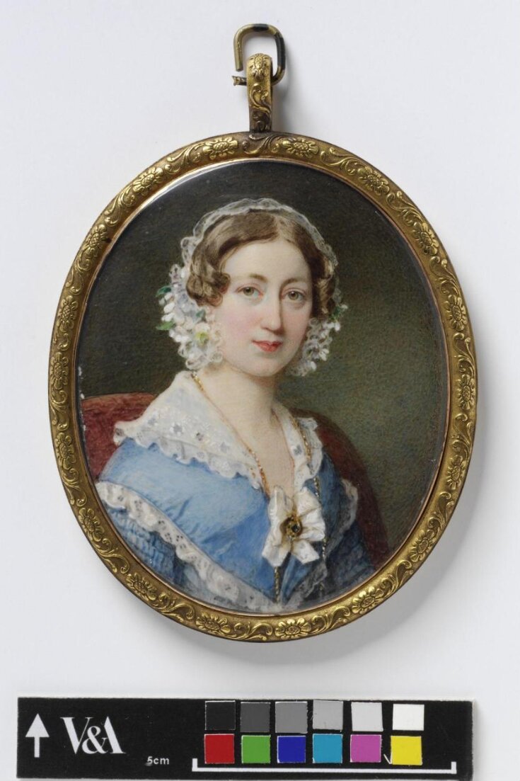 Portrait miniature of Mrs Edwin Dalton top image