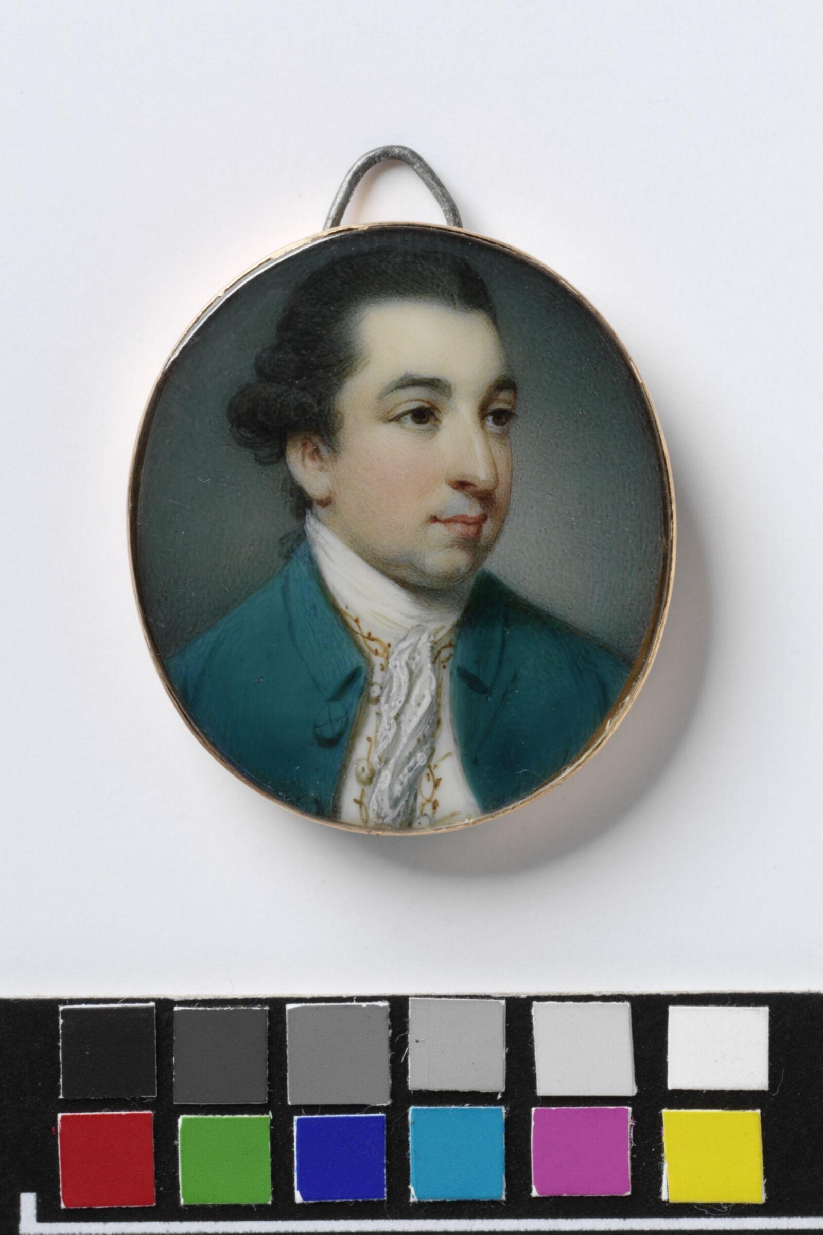 Portrait of an unknown man, Richard Crosse, ca. 1770