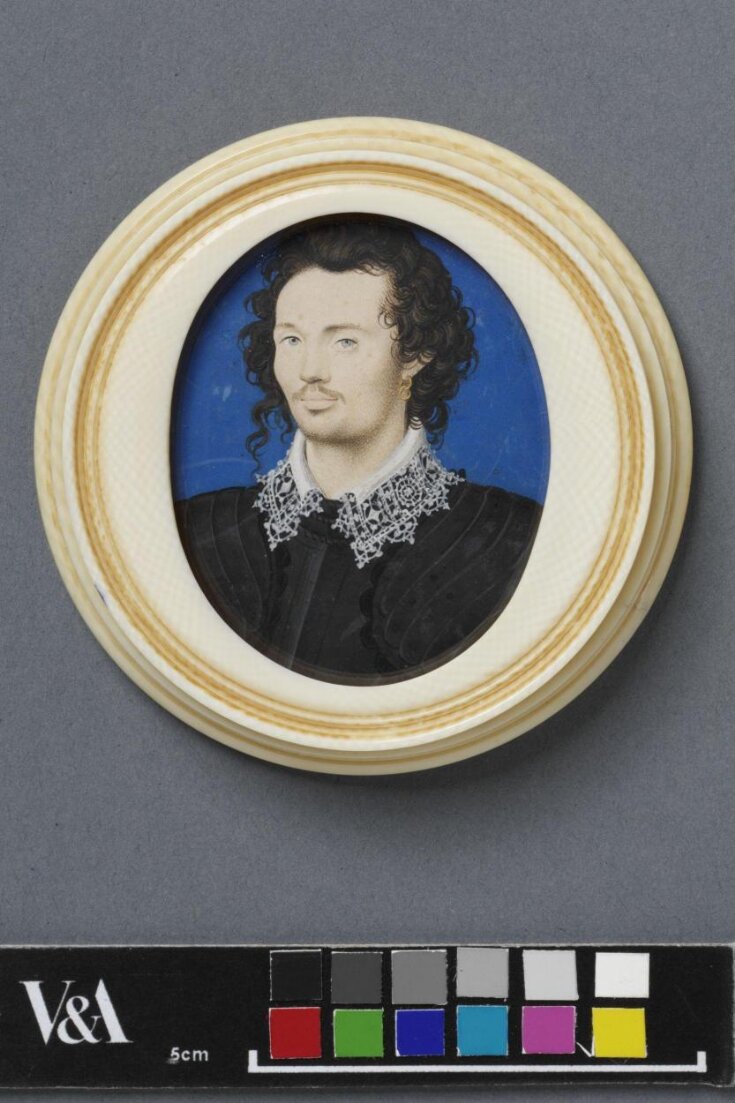 Portrait miniature of an unknown young man top image
