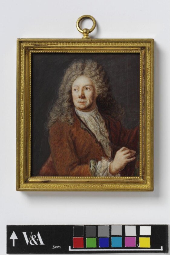 Portrait of an unknown sculptor (1730) by Joseph Goupy
