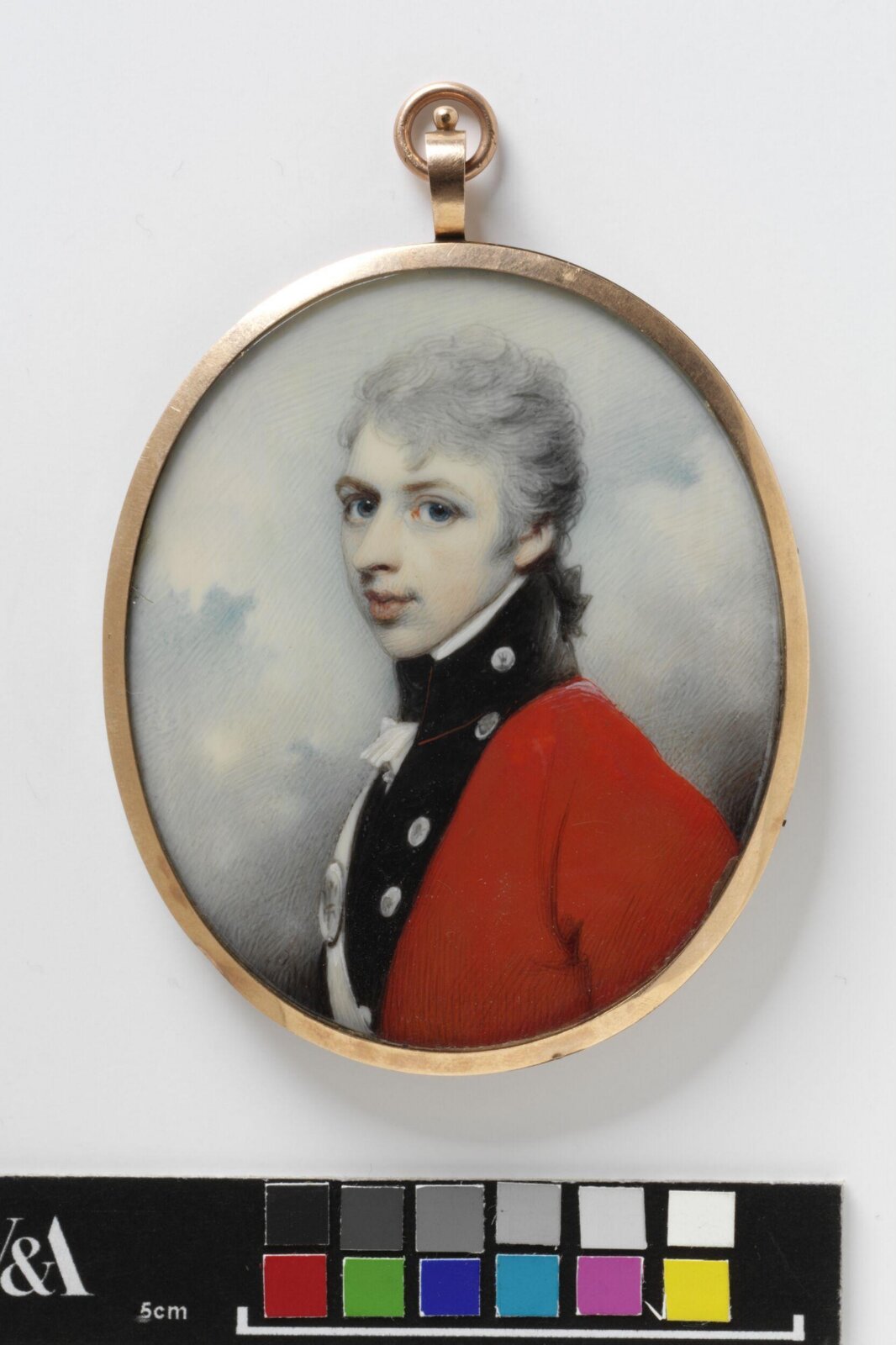 An Unknown officer, George Place, ca. 1790-1800