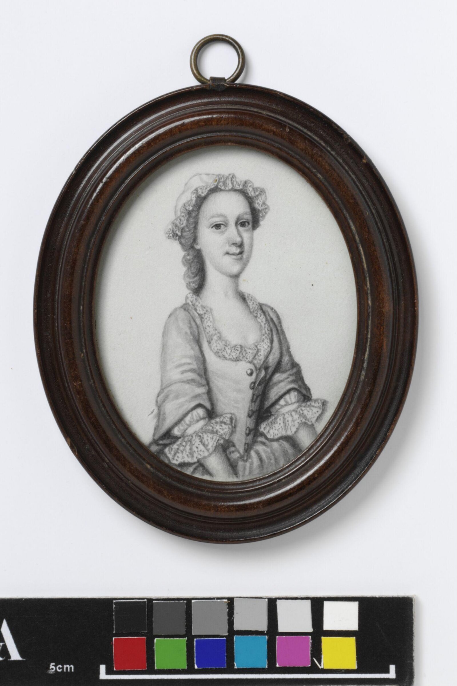 Portrait miniature of a girl, said to be aged 12, James Ferguson, ca. 1730-1776