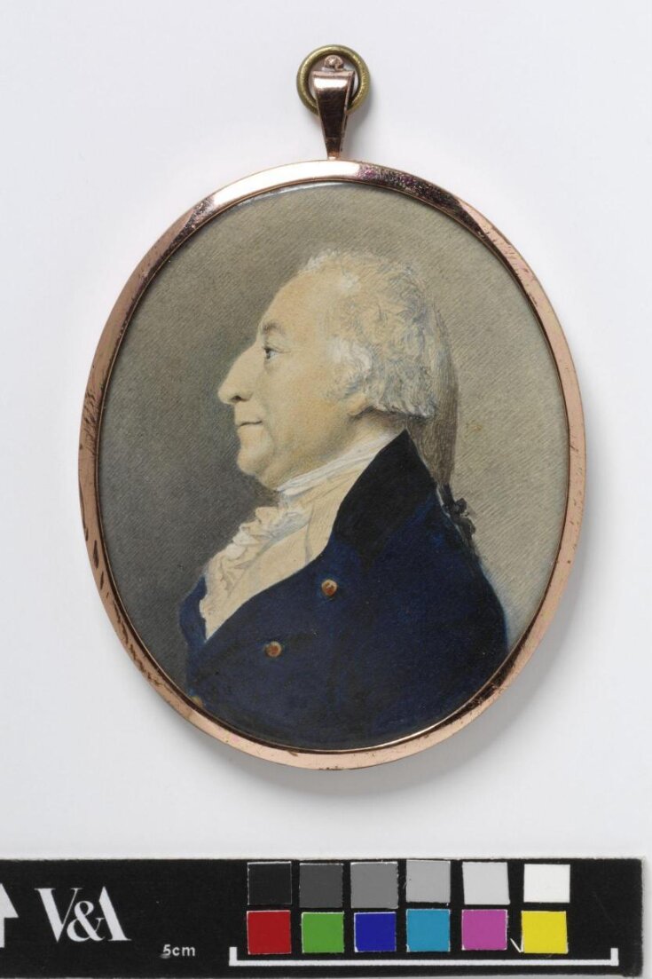 Portrait of an unknown man in profile top image
