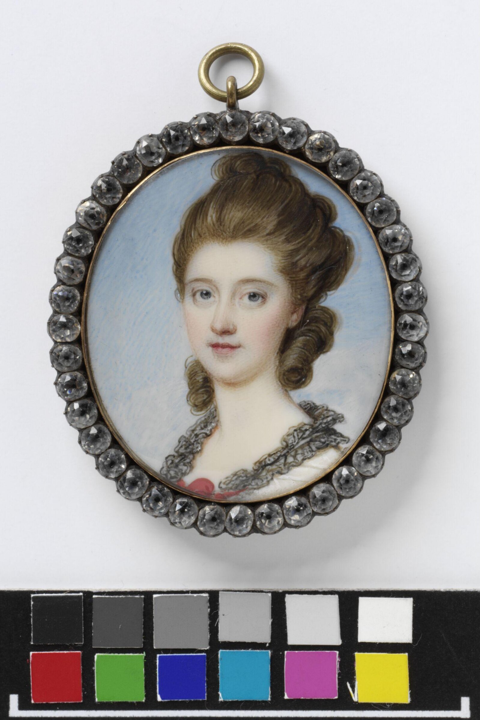 Portrait of an unknown woman, Richard Cosway, ca. 1762-1821