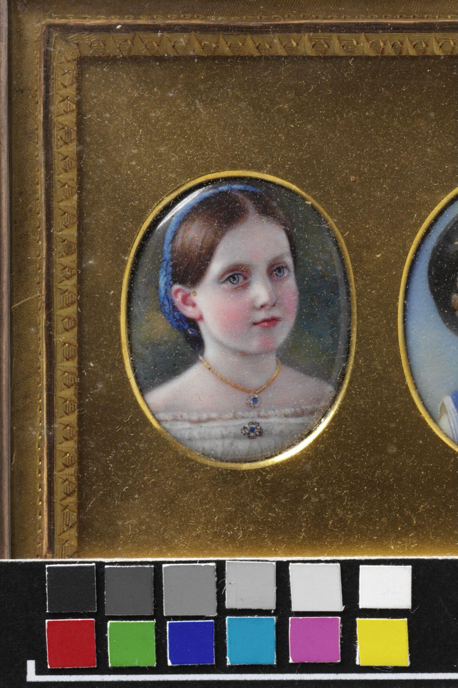 Portrait of Princess Helena, daughter of Queen Victoria, after Winterhalter, Joseph Lee, 1849