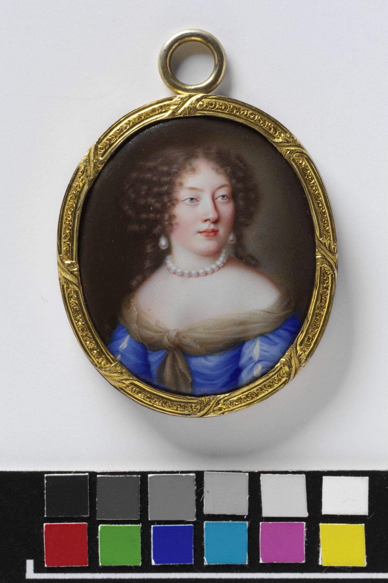 Portrait Miniature of Francoise Louise, Duchess de la Valliere (1644-1710), Jean Petitot, 1670s