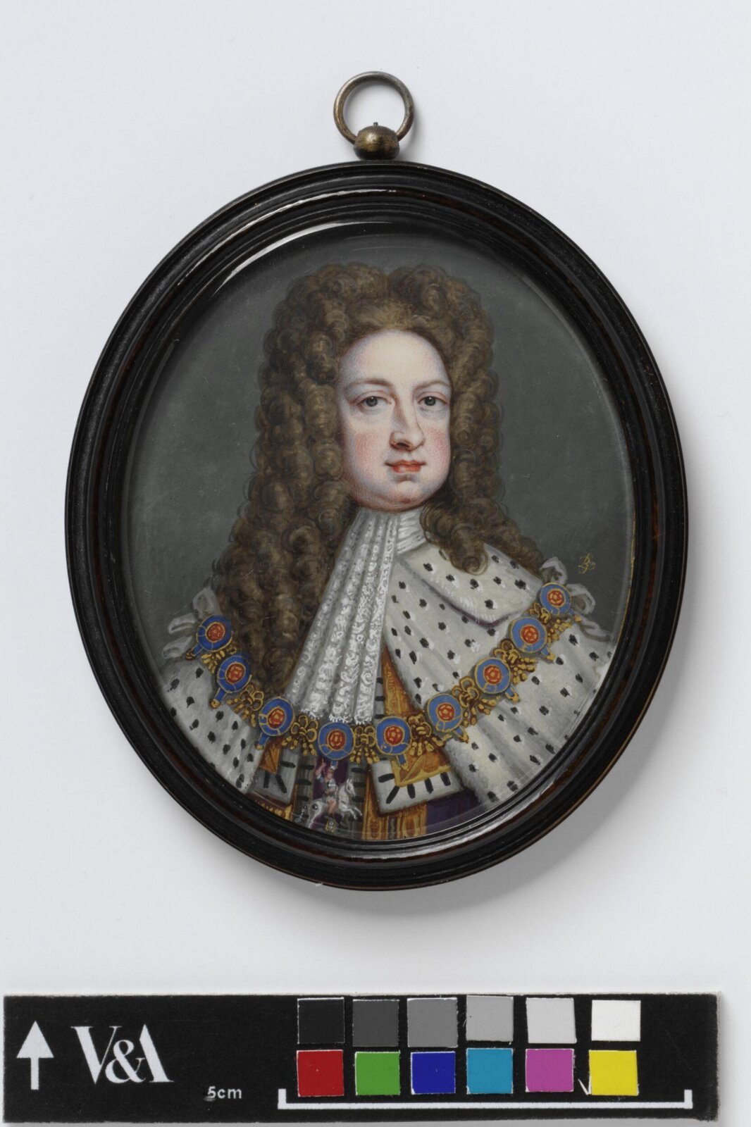 King George I, Bernard Lens, 1718