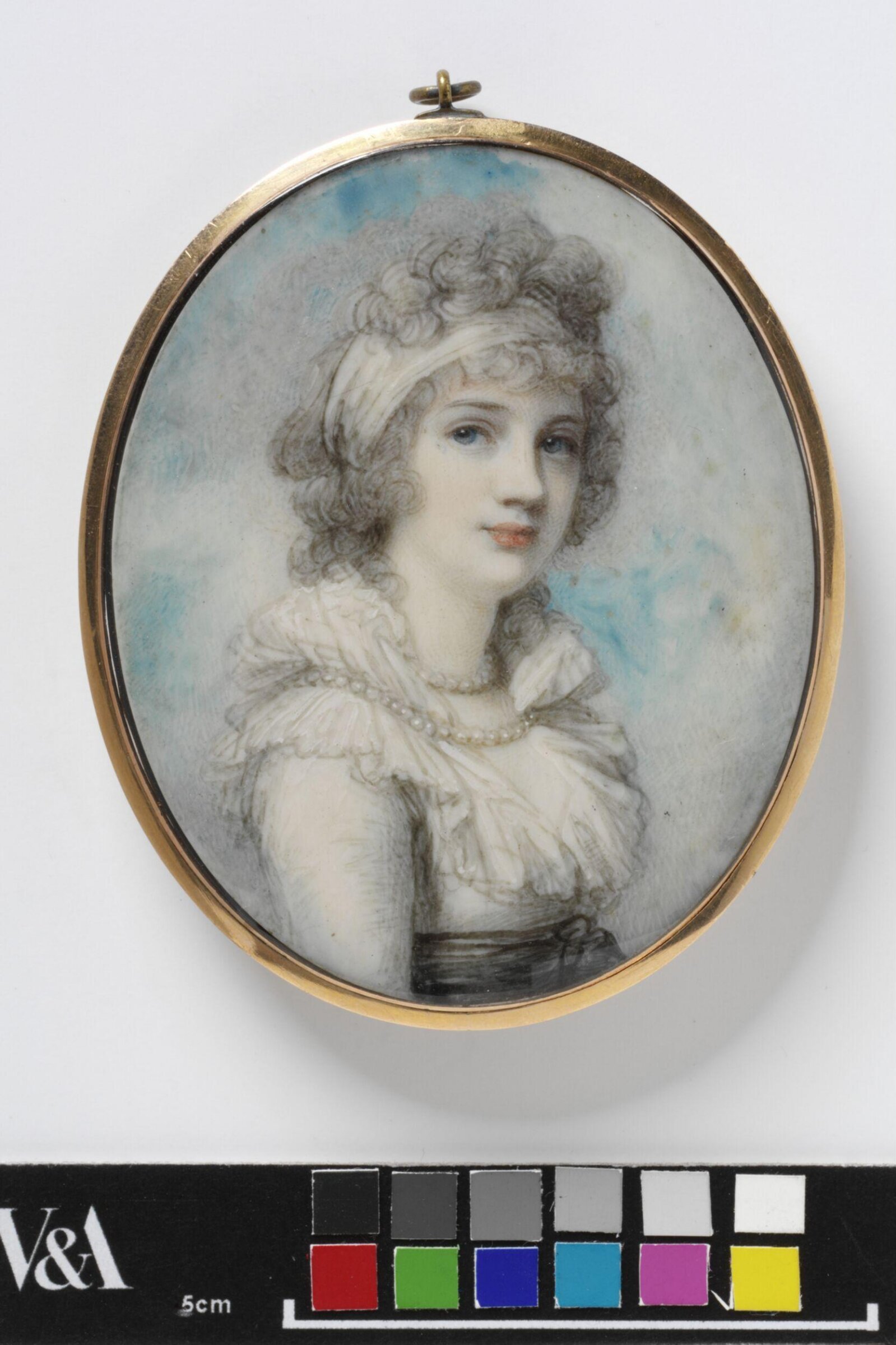 Portrait of an unknown woman, said to be Anne Fane, wife of Colonel Thomas Fane, Richard Cosway, ca. 1795