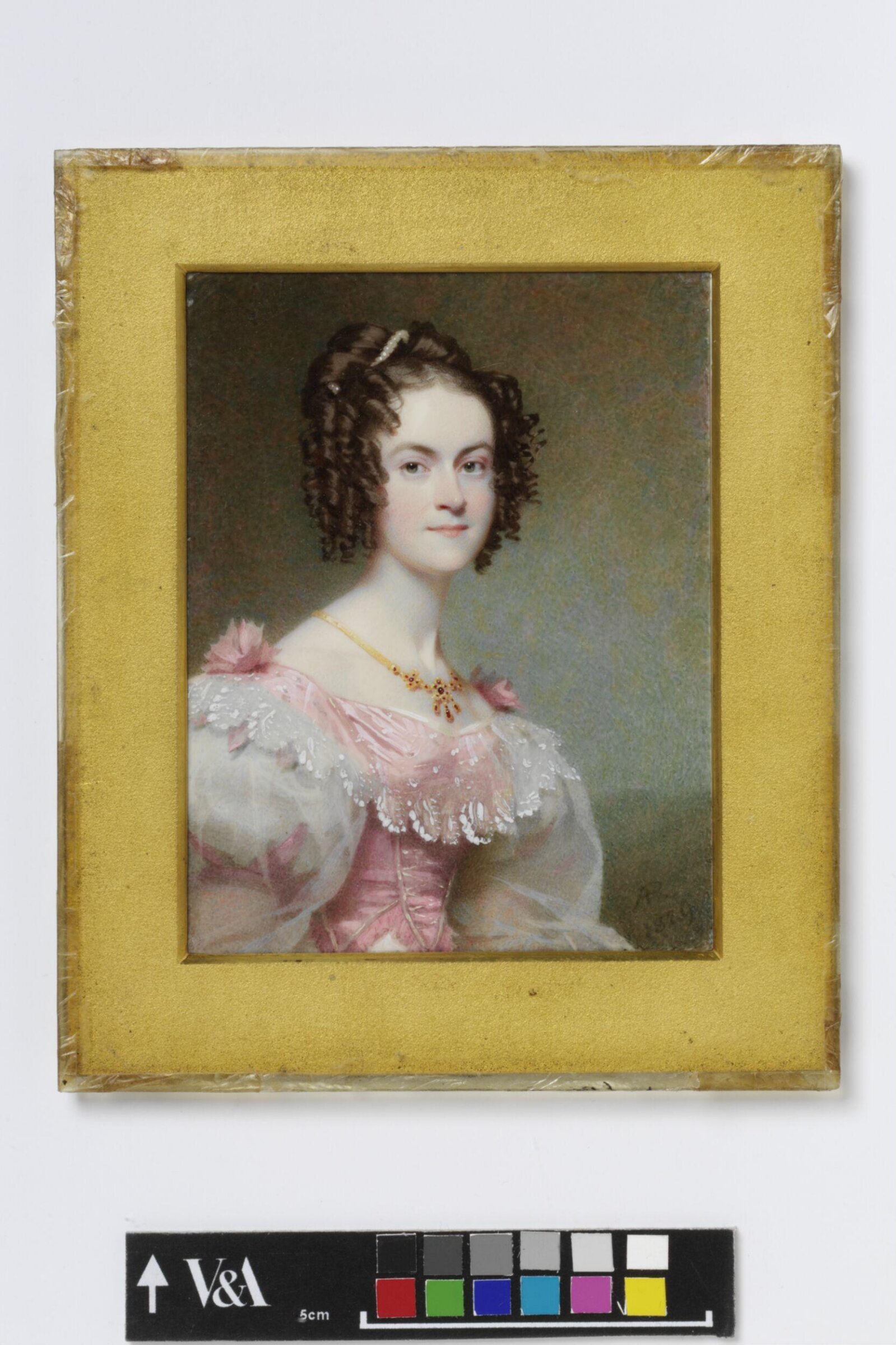 Portrait Miniature of Miss Burnaby Green, Andrew Robertson, 1829