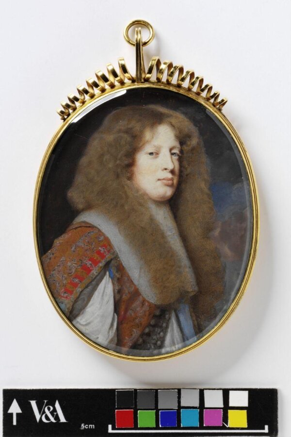 Portrait Miniature of an Unknown Man, perhaps Anthony Ashley-Cooper, 2nd Earl of Shaftesbury 