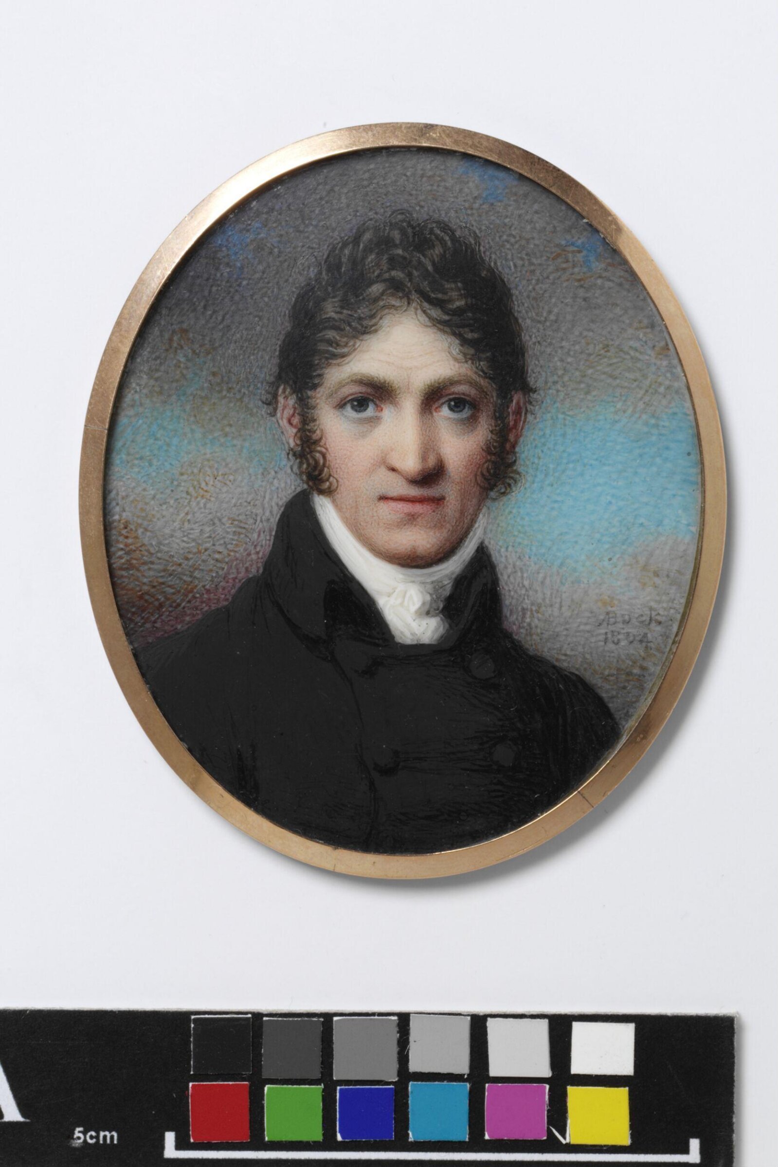 Self-portrait of Adam Buck, Adam Buck, 1804