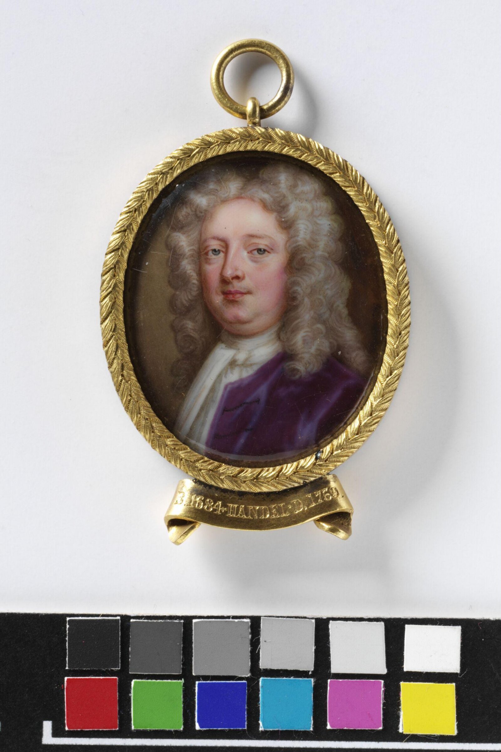 Portrait of an unknown man, Christian Friedrich Zincke, 1716