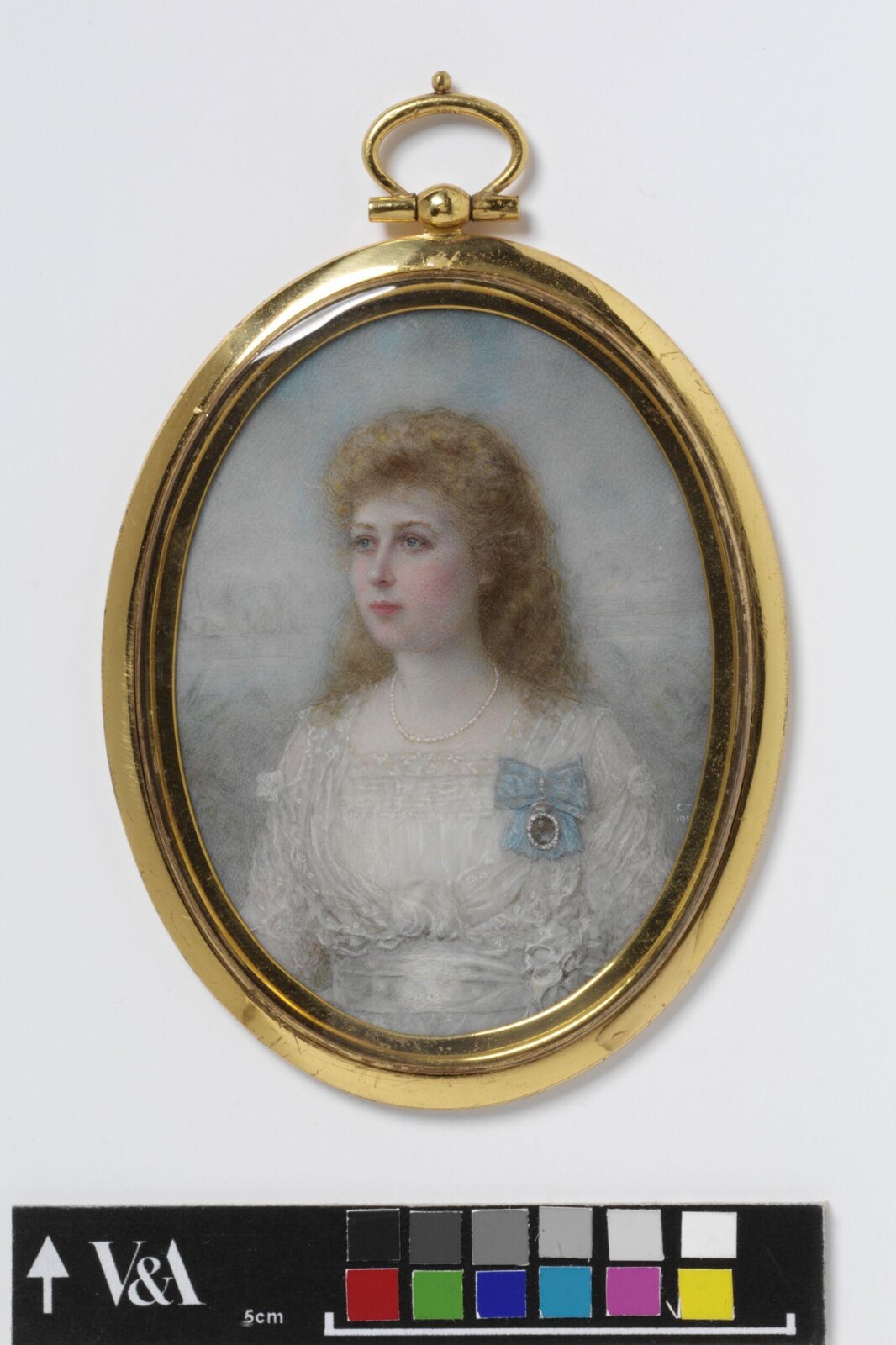 Princess Mary, aged about 15, Charles James Turrell, 1912
