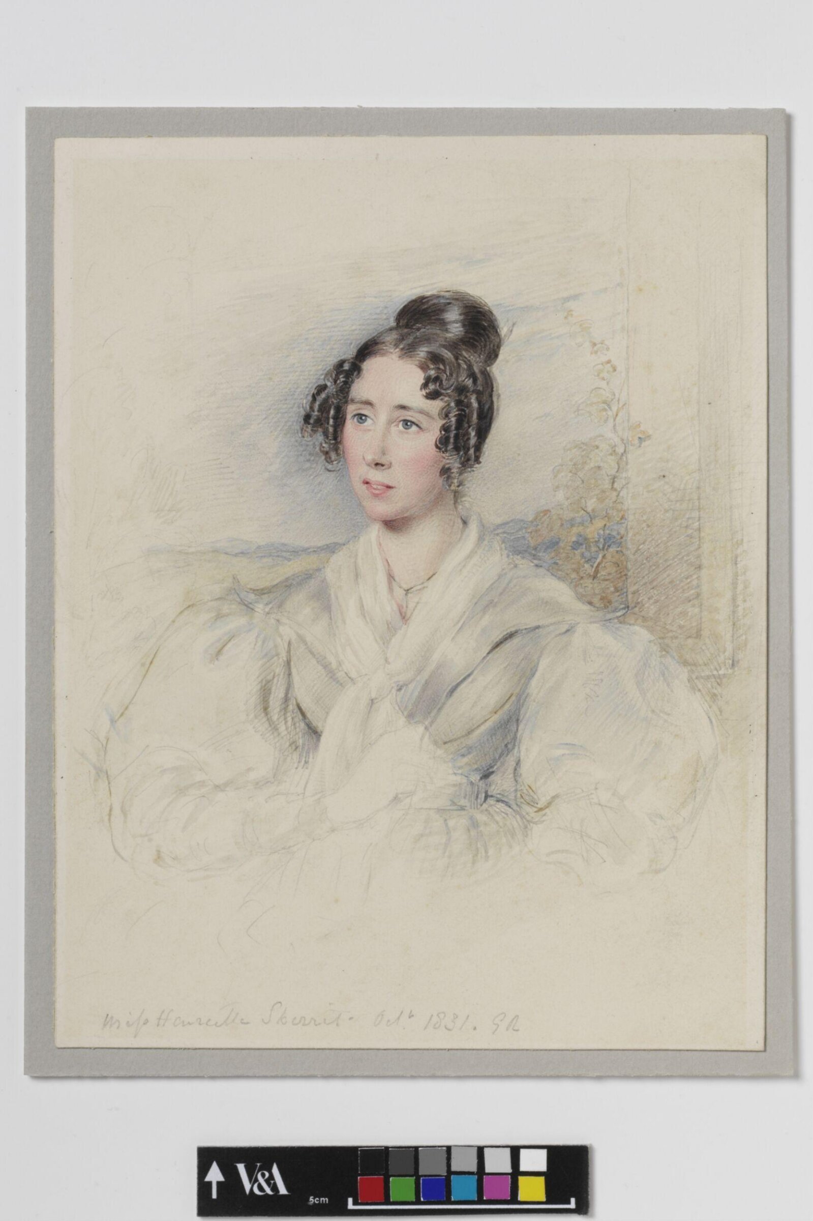 Portrait of Henrietta Skerrit, George Richmond, 1831