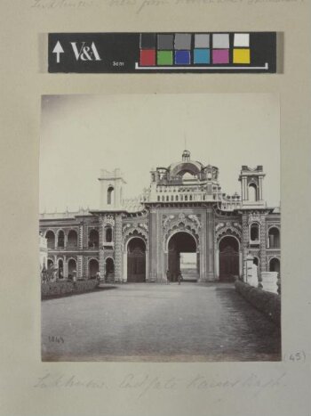 Lucknow - East gate Kaiser Bagh